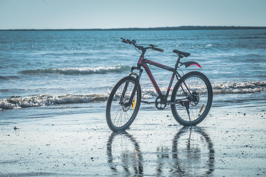 Biking in Venice Beach